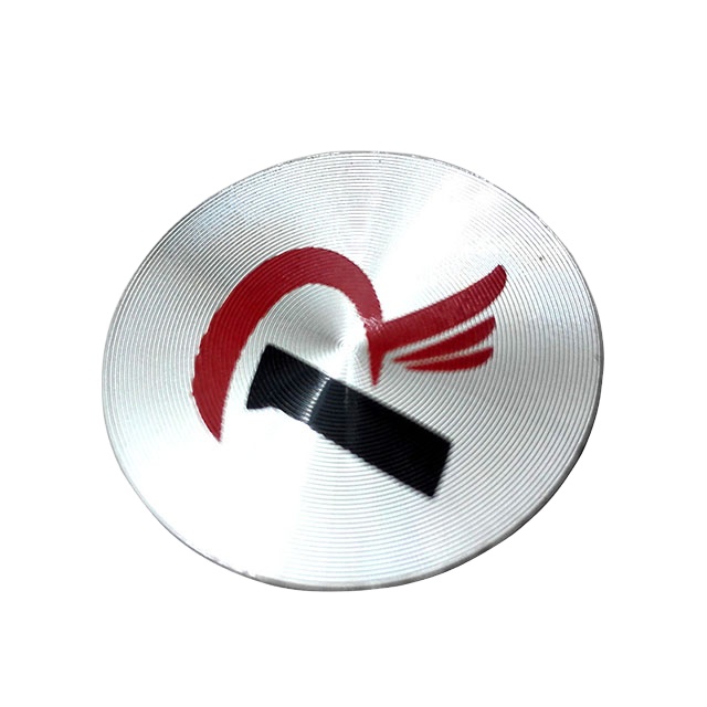 Stamping aluminum name plate